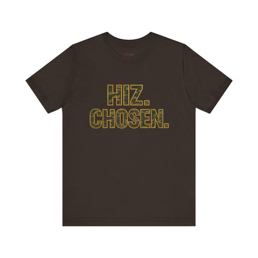 HIZ. CHOSEN. | Camo Edition Faith Tee - Shante's Bazaar