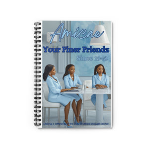 Amicae Spiral Notebook - Ruled Line