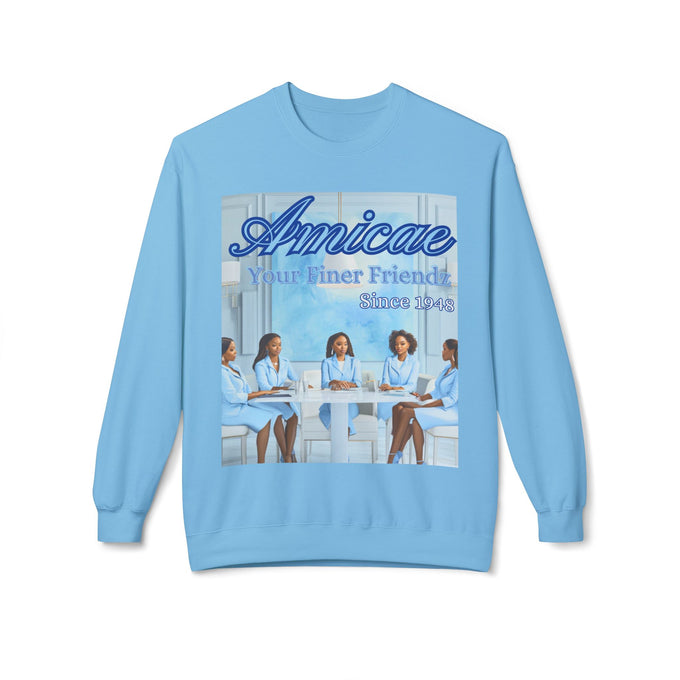 Amicae Softstyle Fleece Crewneck Sweatshirt