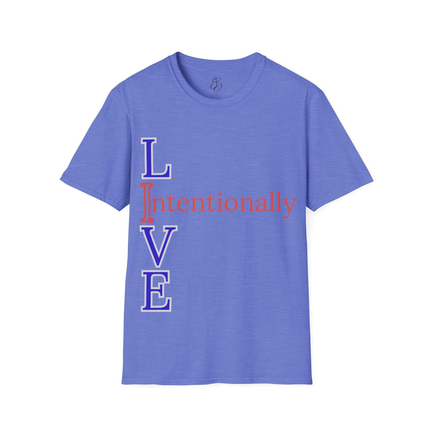 Live Intentionally T-Shirt - Shante's Bazaar