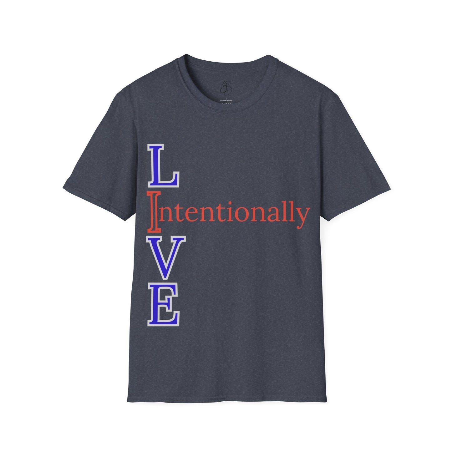 Live Intentionally T-Shirt - Shante's Bazaar