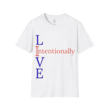 Live Intentionally T-Shirt - Shante's Bazaar