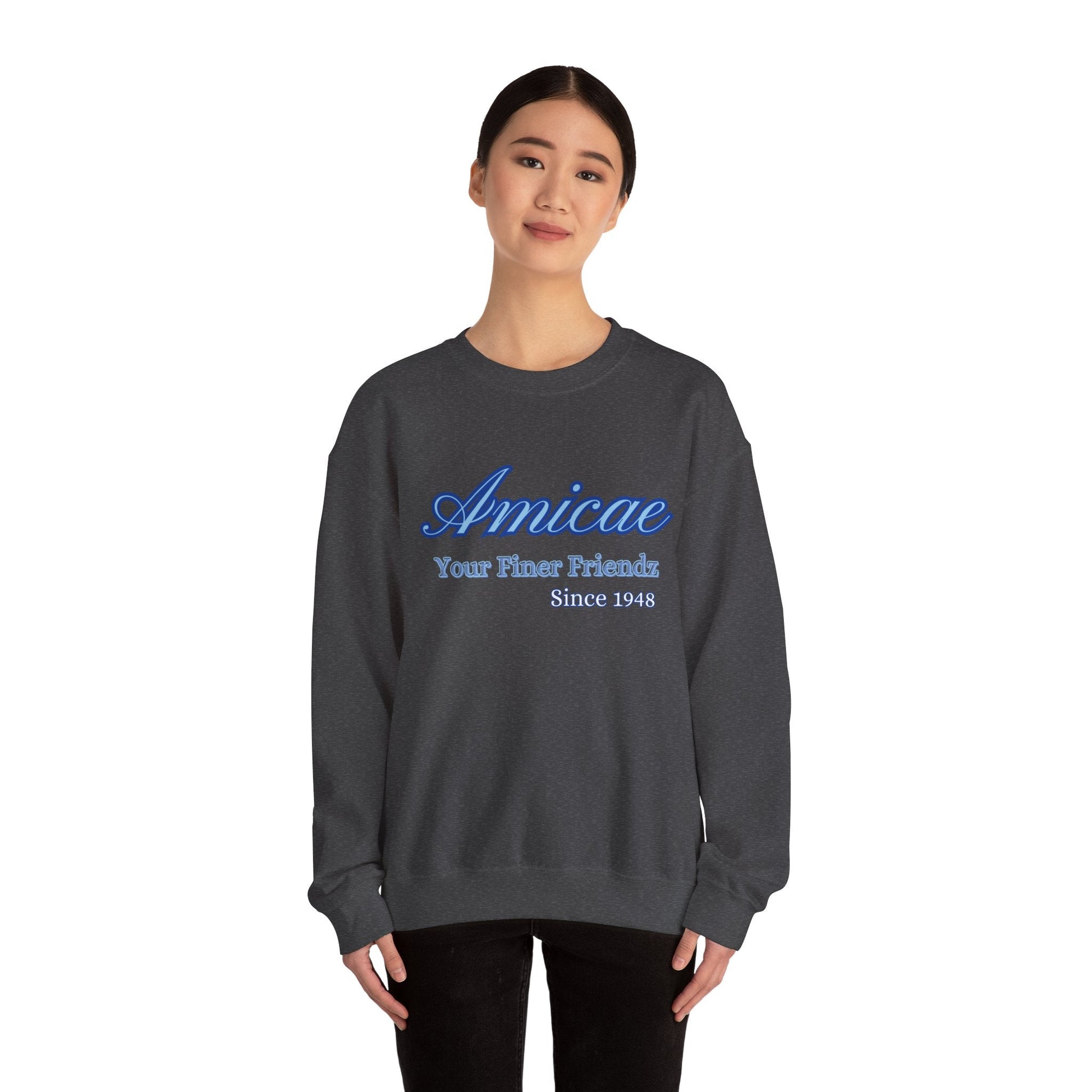 Amicae Crewneck Sweatshirt - Shante's Bazaar