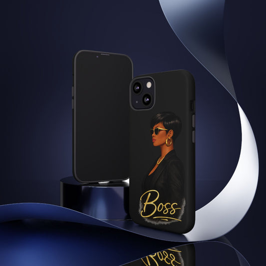 Boss Phone Case - Black - Shante's Bazaar