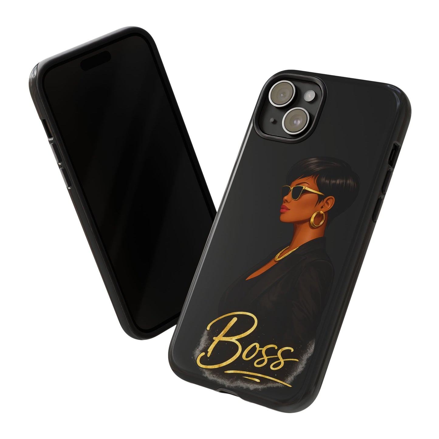 Boss Phone Case - Black - Shante's Bazaar