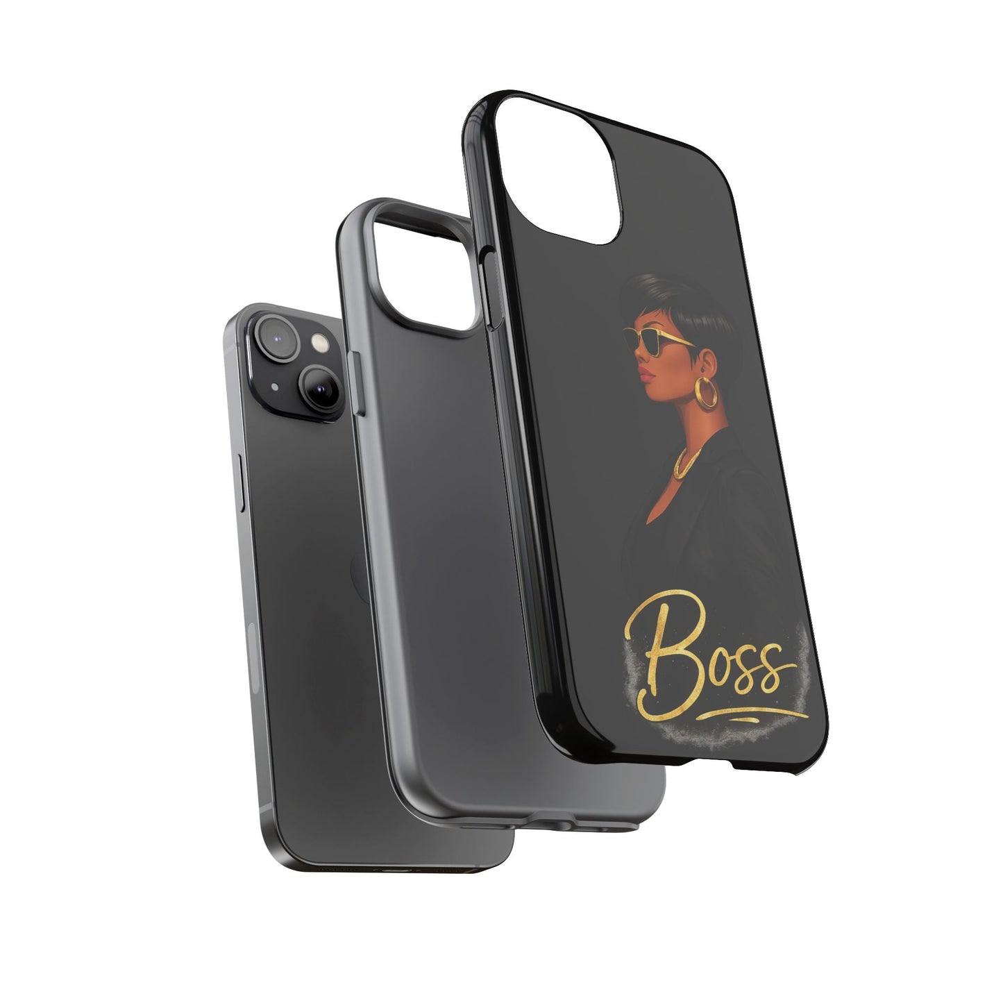 Boss Phone Case - Black - Shante's Bazaar