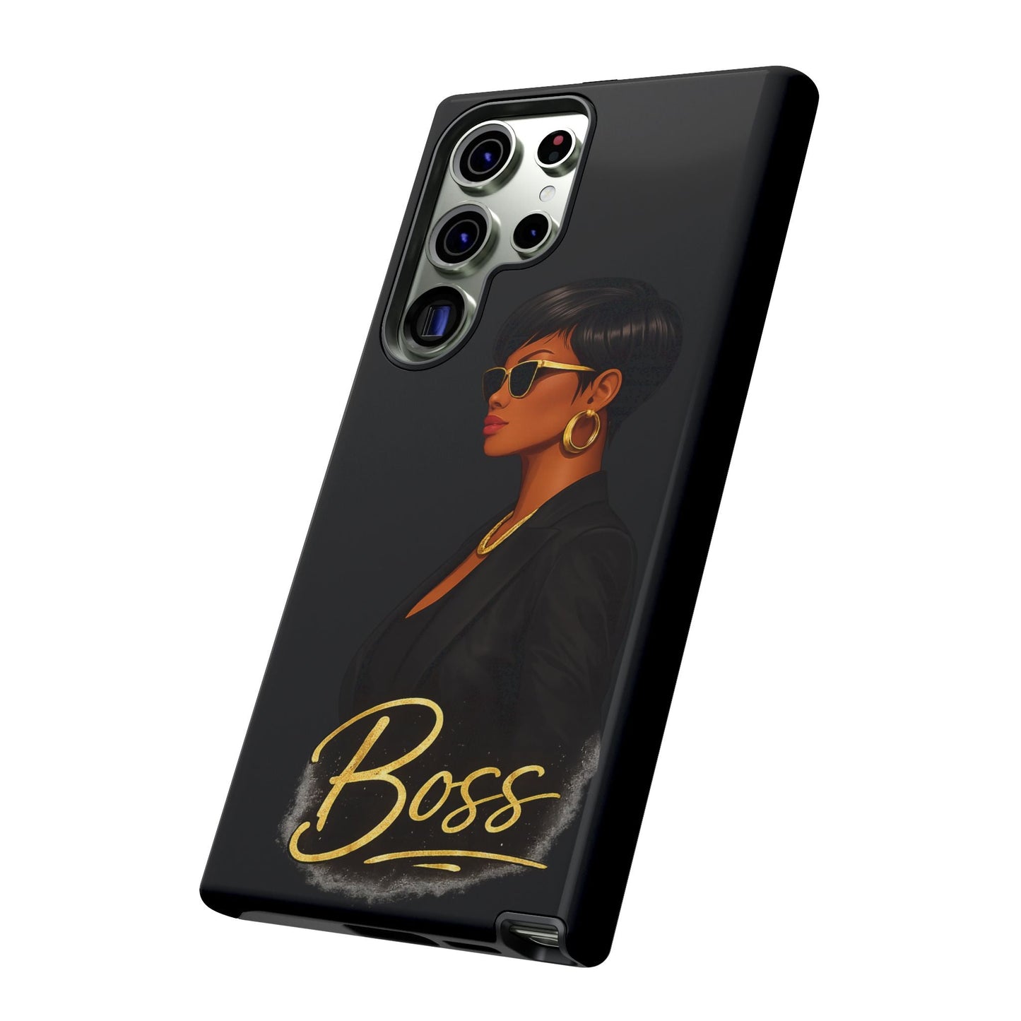 Boss Phone Case - Black - Shante's Bazaar