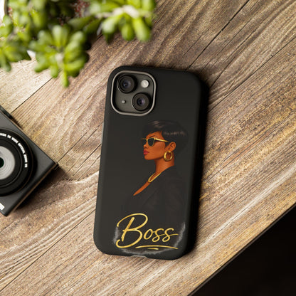 Boss Phone Case - Black - Shante's Bazaar