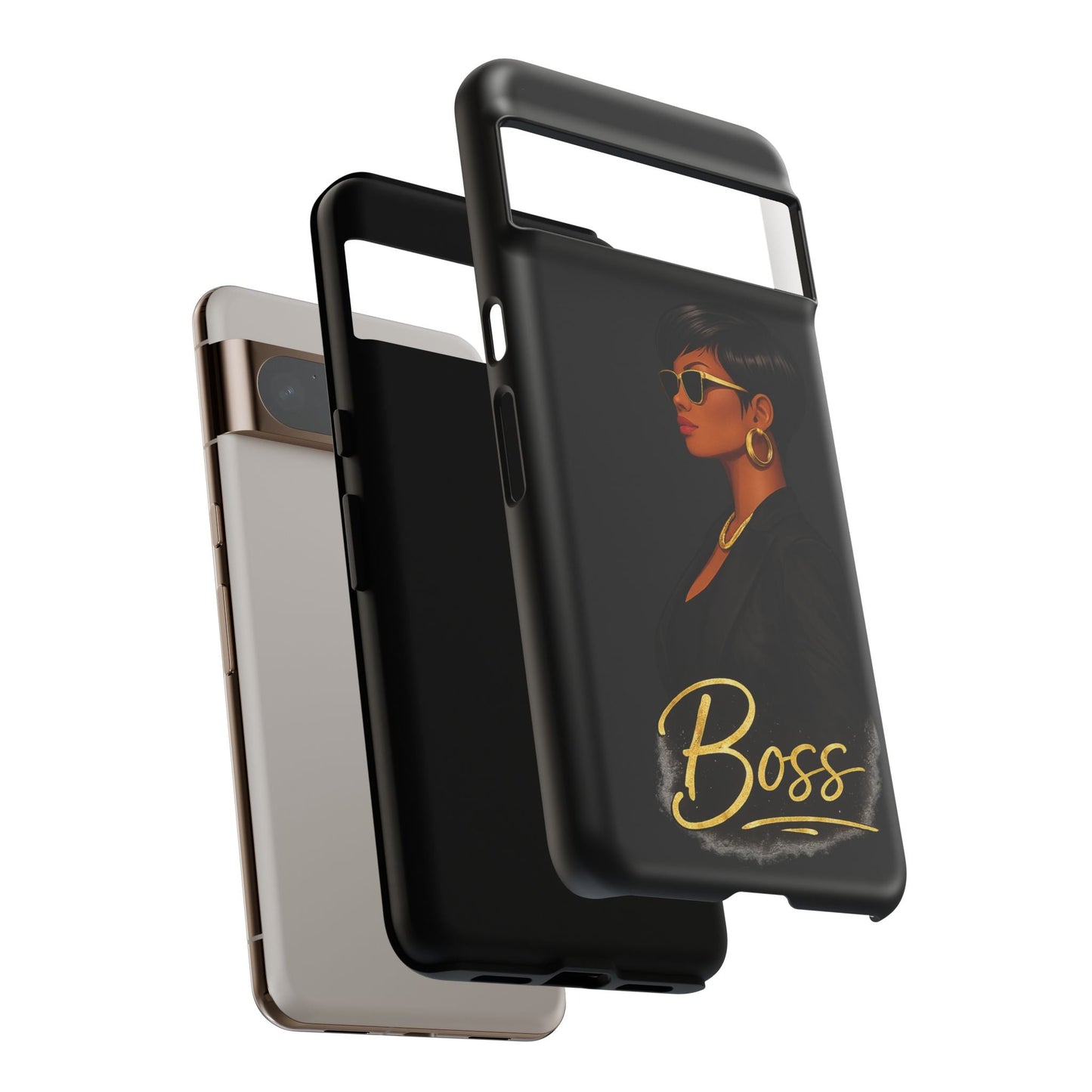 Boss Phone Case - Black - Shante's Bazaar
