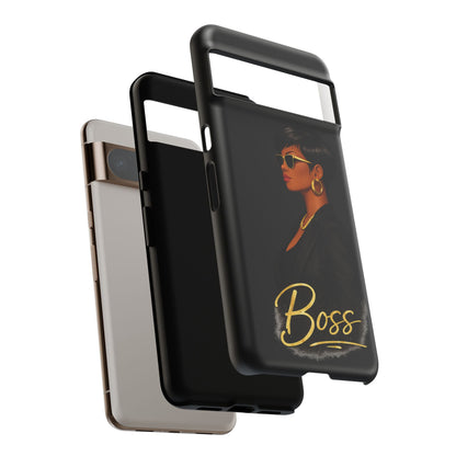 Boss Phone Case - Black - Shante's Bazaar