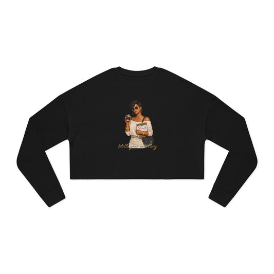 Cropped Sweatshirt — Write Your Own Story - Shante's Bazaar