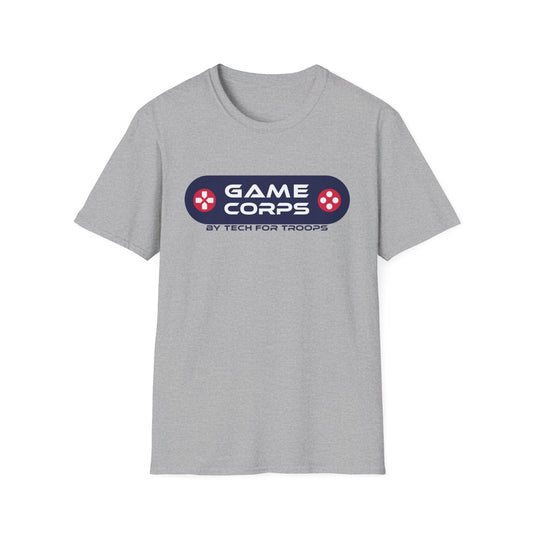 Game Corps by Tech for Troops Logo Charity Tee - Shante's Bazaar