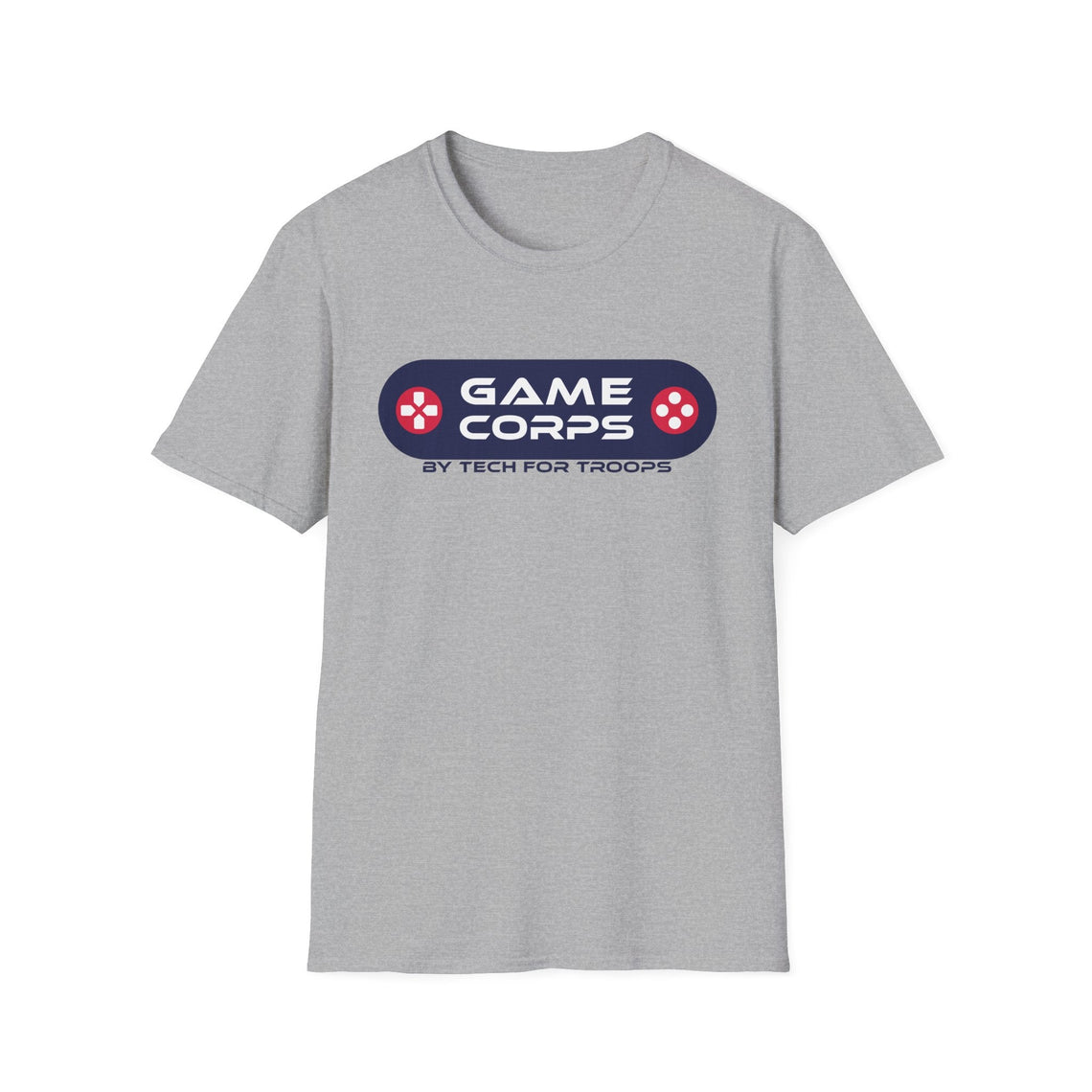 Game Corps by Tech for Troops Logo Charity Tee - Shante's Bazaar