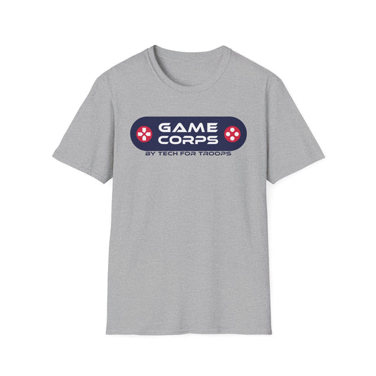 Game Corps by Tech for Troops Logo Charity Tee - Shante's Bazaar