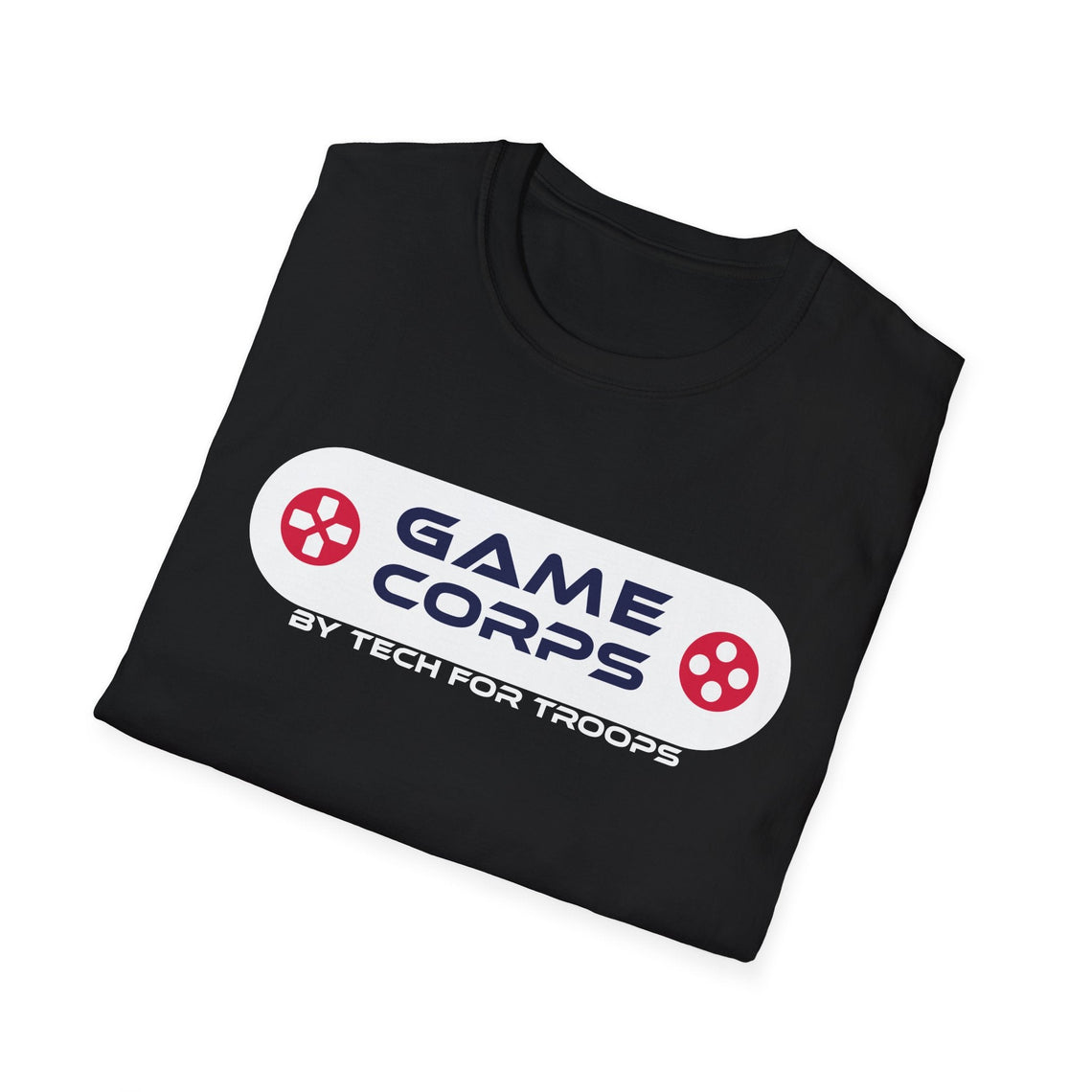 Game Corps by Tech for Troops Logo Charity Tee - Shante's Bazaar