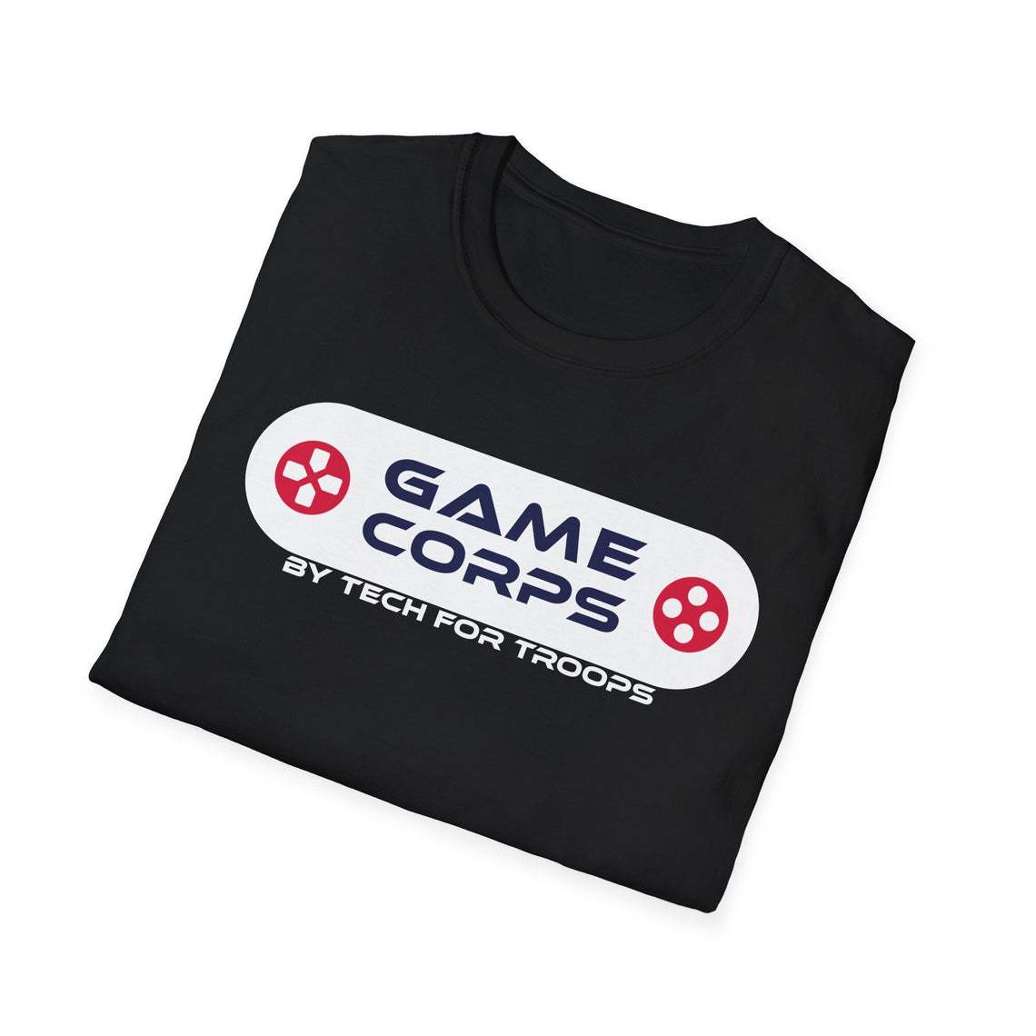 Game Corps by Tech for Troops Logo Charity Tee - Shante's Bazaar