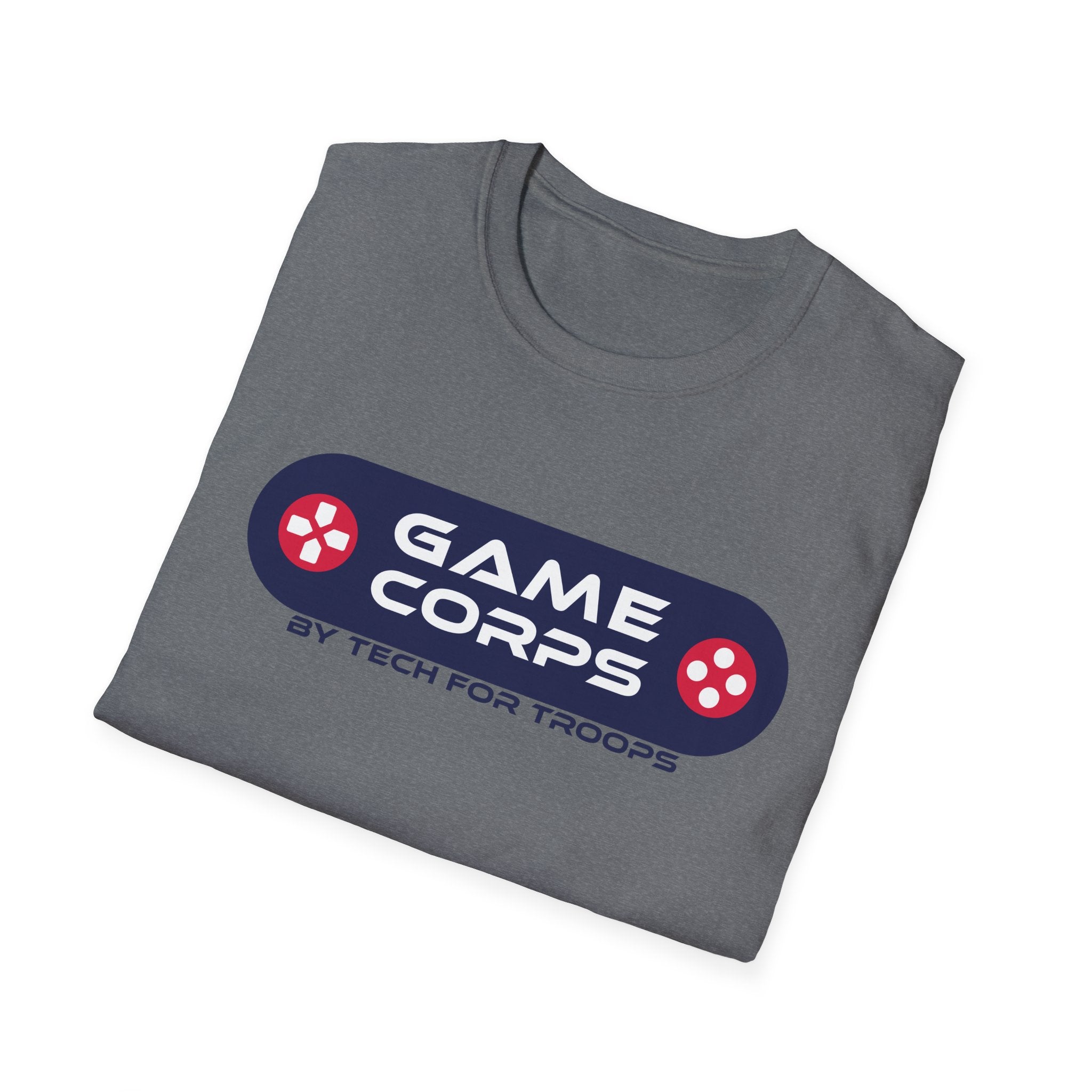 Game Corps by Tech for Troops Logo Charity Tee - Shante's Bazaar