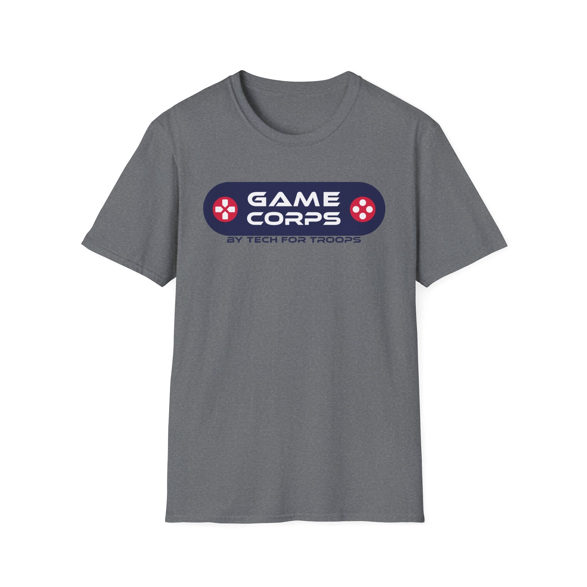 Game Corps by Tech for Troops Logo Charity Tee - Shante's Bazaar