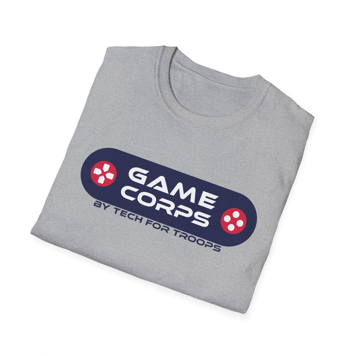 Game Corps by Tech for Troops Logo Charity Tee - Shante's Bazaar