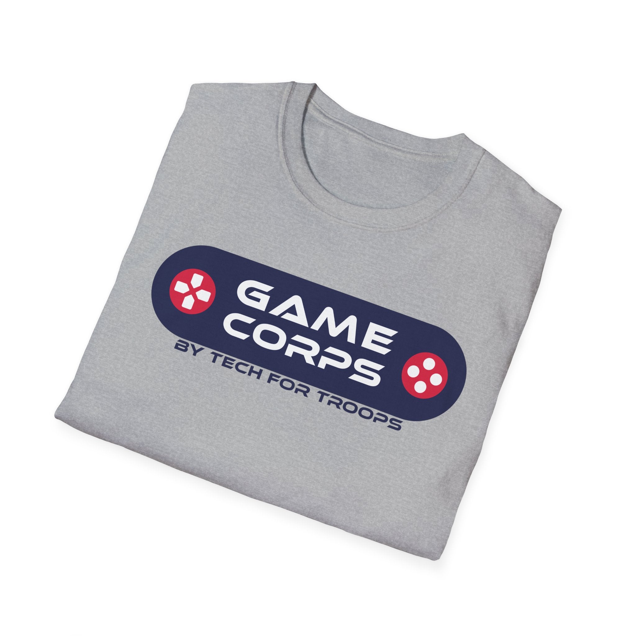 Game Corps by Tech for Troops Logo Charity Tee - Shante's Bazaar