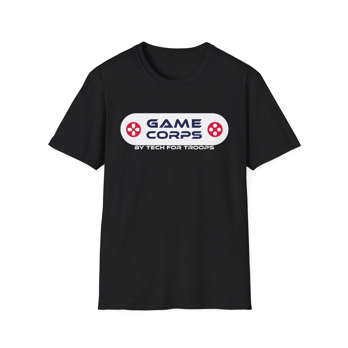 Game Corps by Tech for Troops Logo Charity Tee - Shante's Bazaar