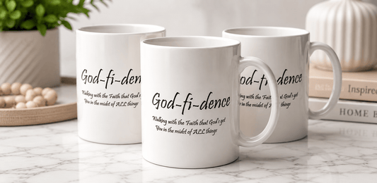 God - fi - dence Mug - Shante's Bazaar