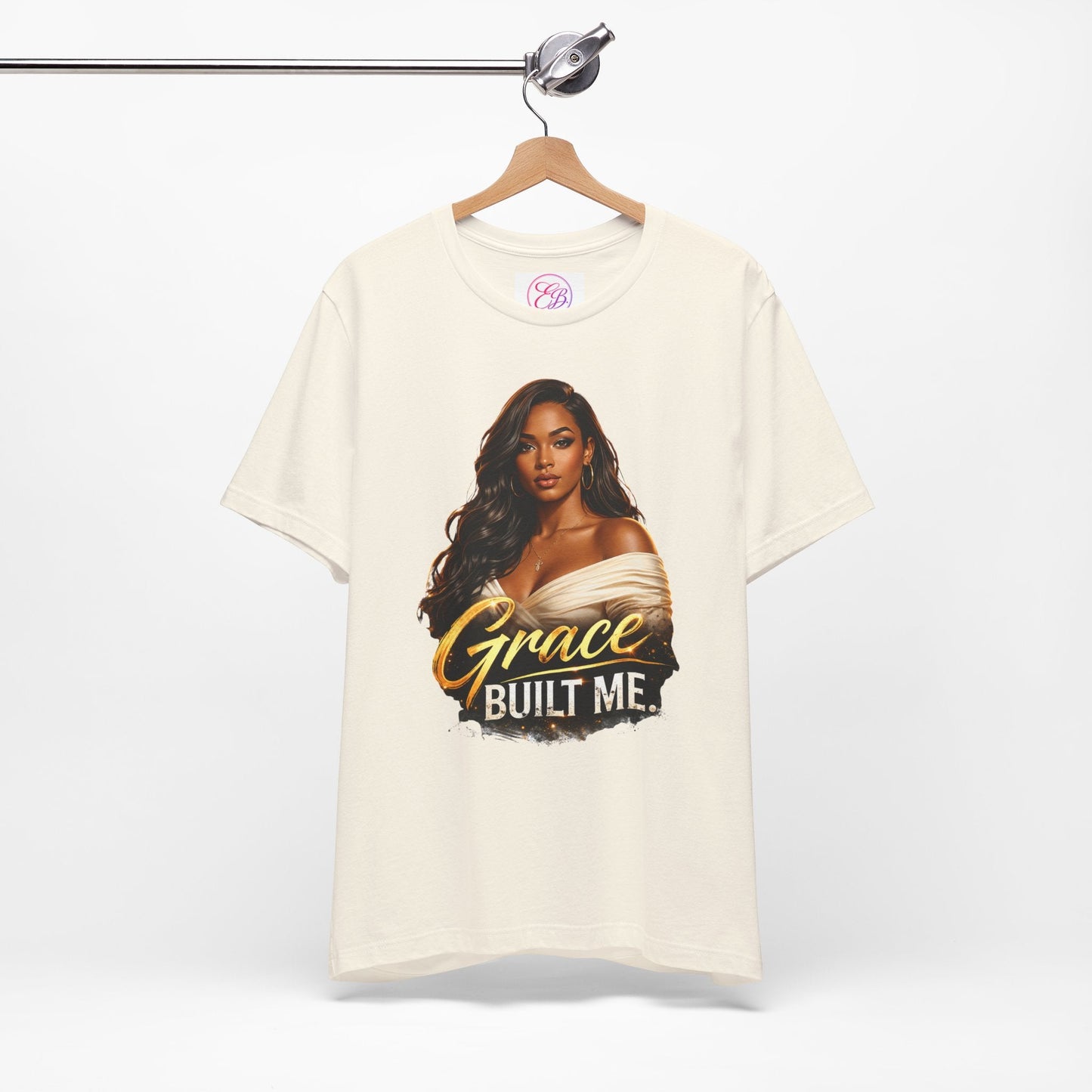 Grace Built Me Tee — Inspirational Christian Women’s Graphic T-Shirt - Shante's Bazaar