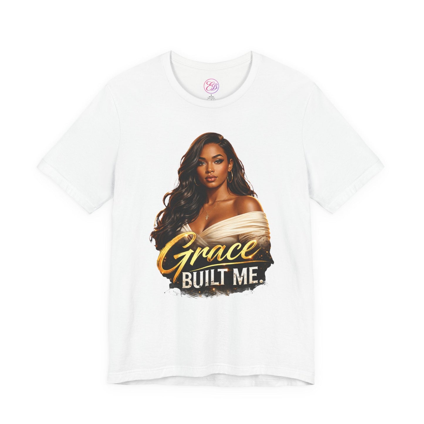 Grace Built Me Tee — Inspirational Christian Women’s Graphic T-Shirt - Shante's Bazaar