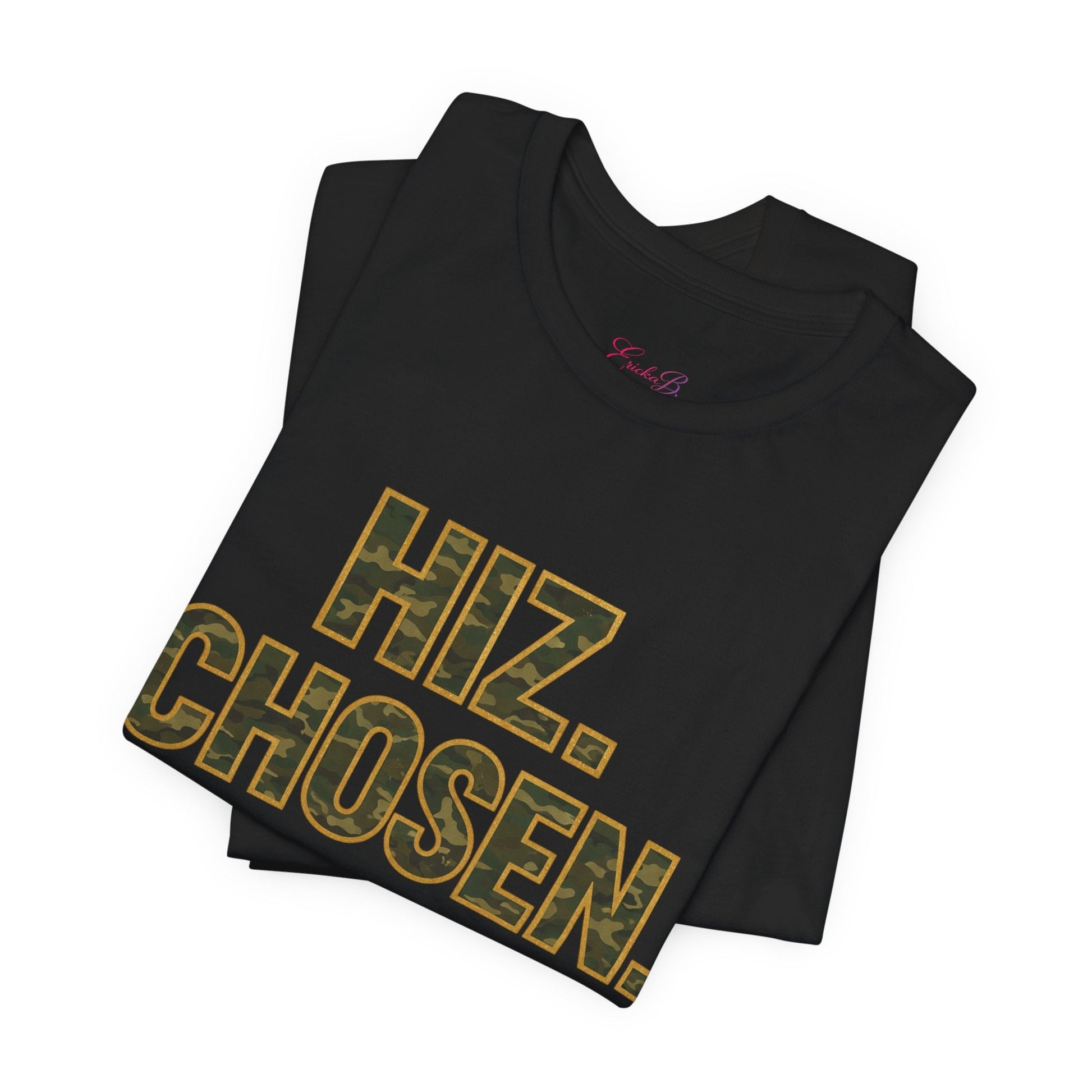 HIZ. CHOSEN. | Camo Edition Faith Tee - Shante's Bazaar