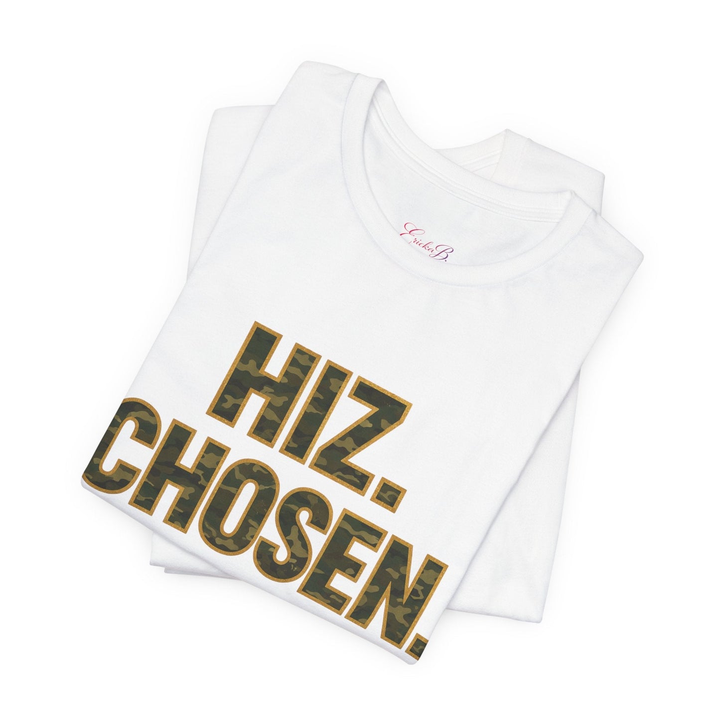 HIZ. CHOSEN. | Camo Edition Faith Tee - Shante's Bazaar