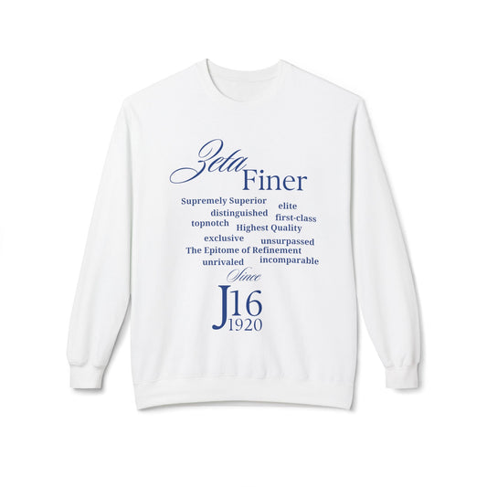 J16 Finer Sweatshirt - Shante's Bazaar