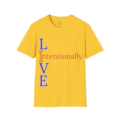 Live Intentionally T-Shirt - Shante's Bazaar