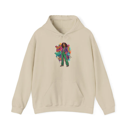 Live Out Loud Hoodie — Expressive Graphic Hooded Sweatshirt - Shante's Bazaar