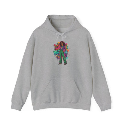 Live Out Loud Hoodie — Expressive Graphic Hooded Sweatshirt - Shante's Bazaar
