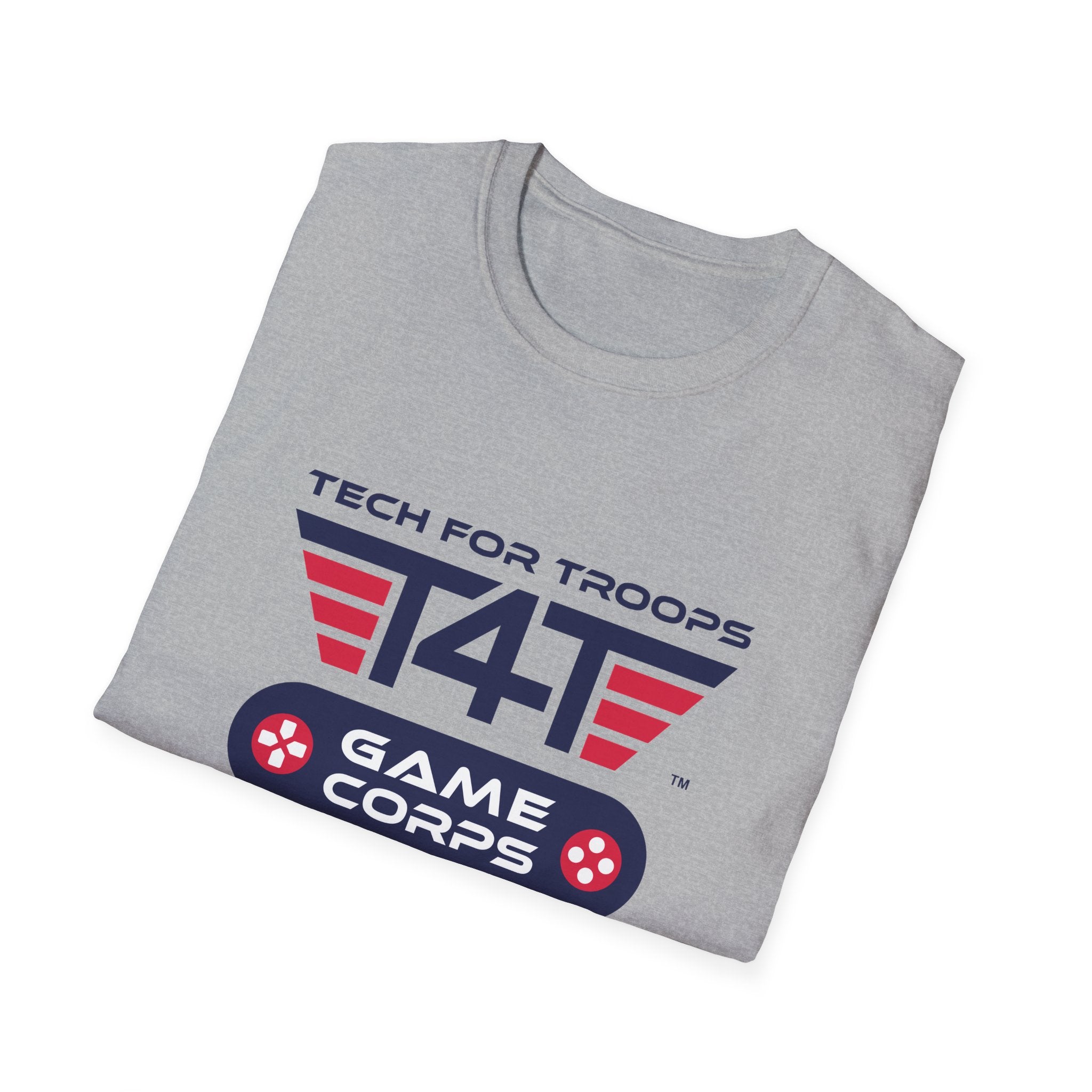 Tech for Troops Game Corps Logo Charity Tee - Shante's Bazaar